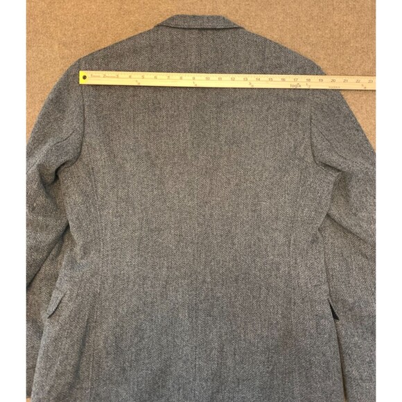 Oliver Spencer Tweed Blazer Mens 42R Herringbone Lambswool Unstructured Preppy - Picture 10 of 10